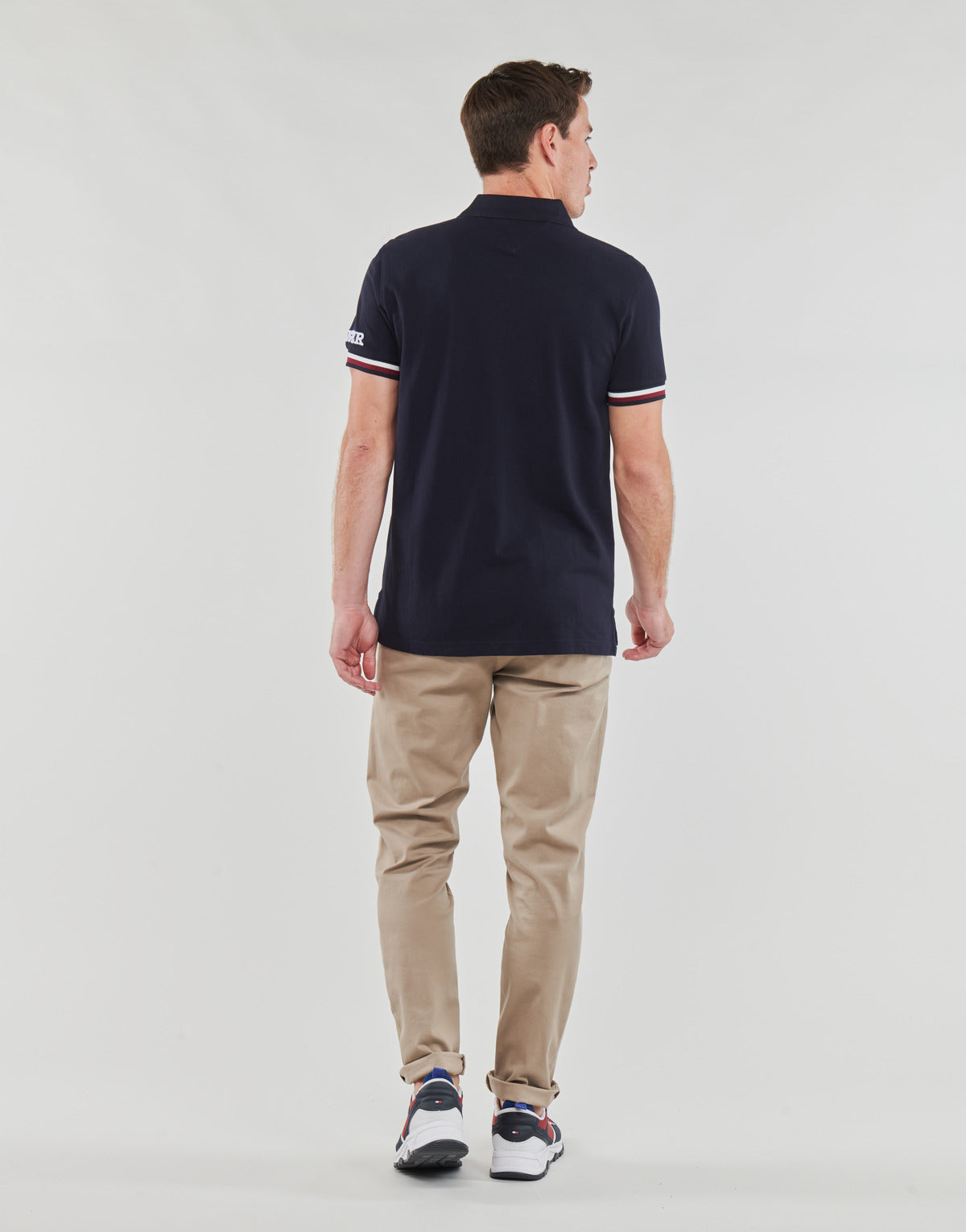 Polo Uomo Tommy Hilfiger  MONOTYPE GS CUFF SLIM POLO  Marine