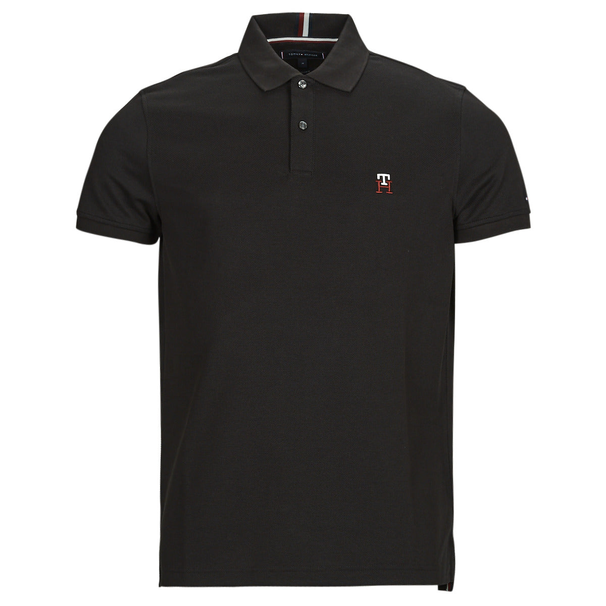 Polo Uomo Tommy Hilfiger  MONOGRAM SMALL IMD REG POLO  Nero