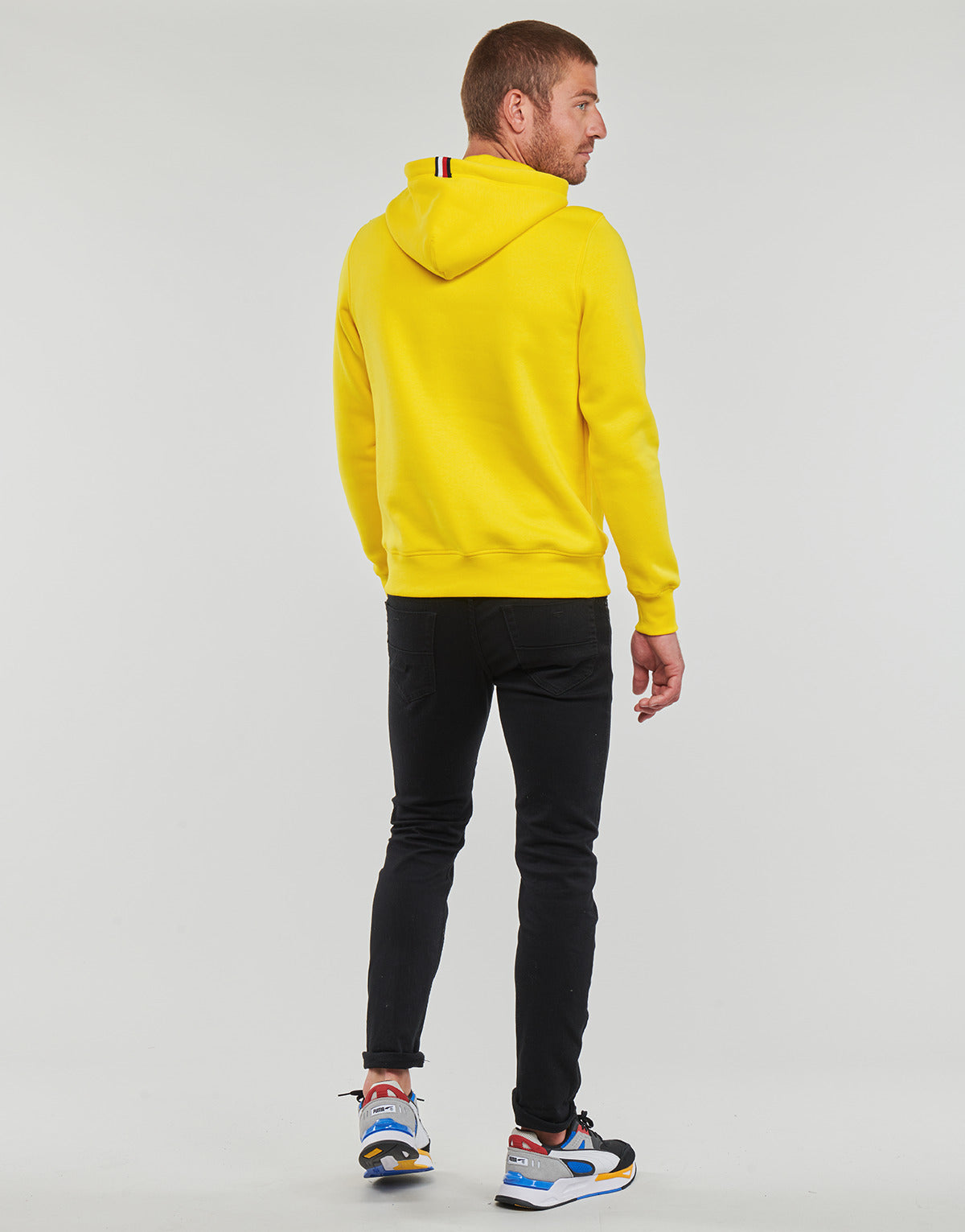 Felpa Uomo Tommy Hilfiger  SMALL IMD HOODY  Giallo