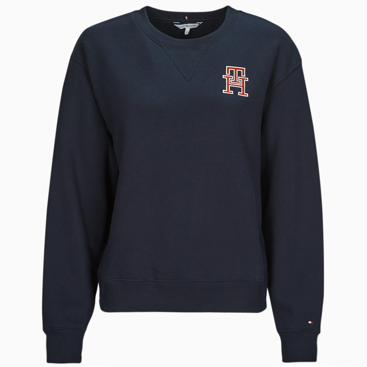 Felpa Donna Tommy Hilfiger  IMD MDRN REG SML SWEATSHIRT  Marine