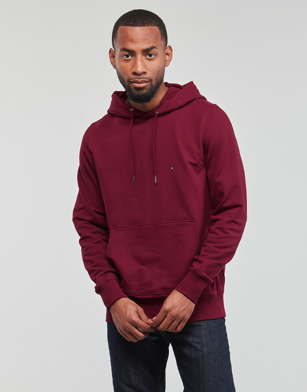 Felpa Uomo Tommy Hilfiger  1985 HOODY  Bordeaux