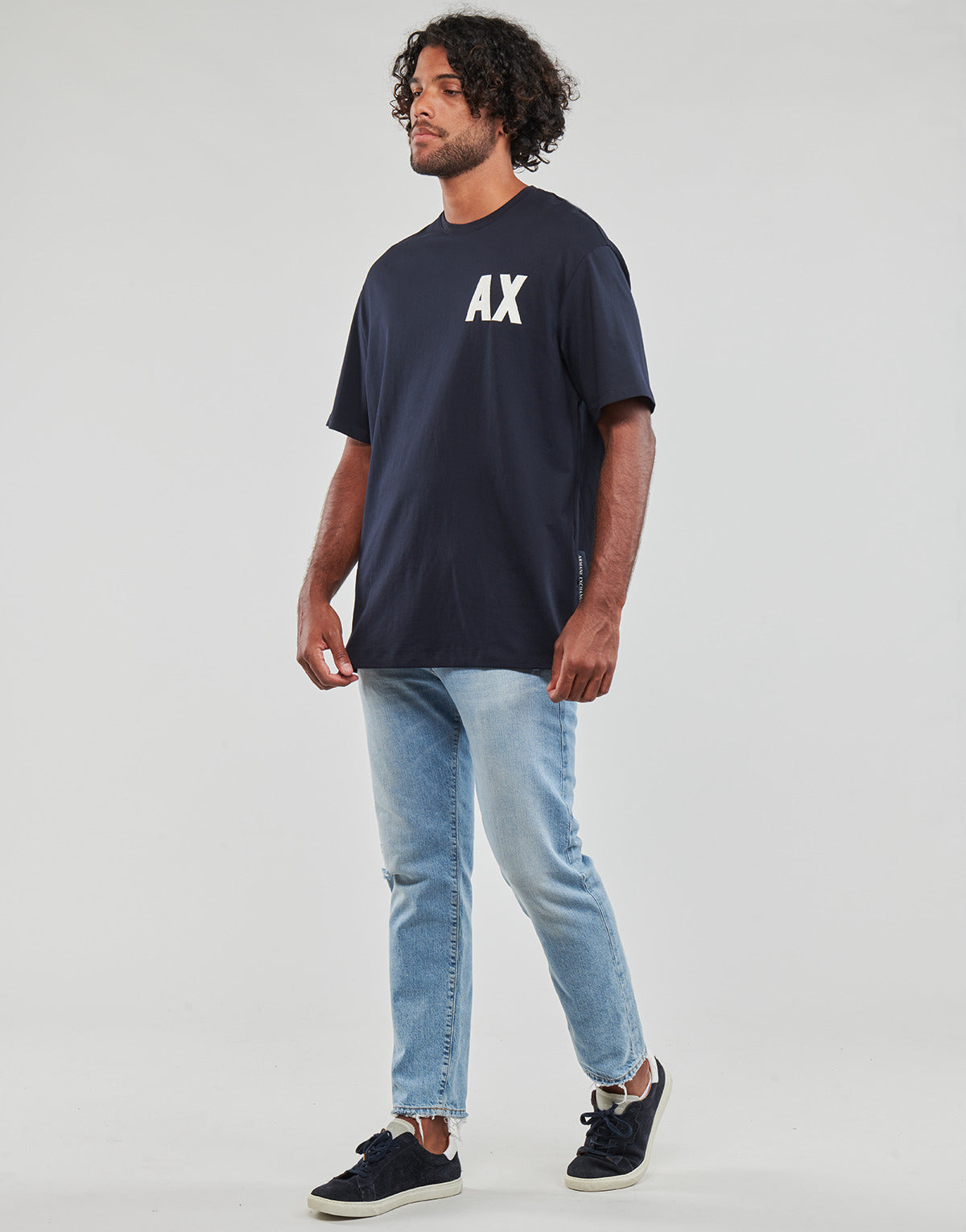 T-shirt Uomo Armani Exchange  6RZTNA  Marine