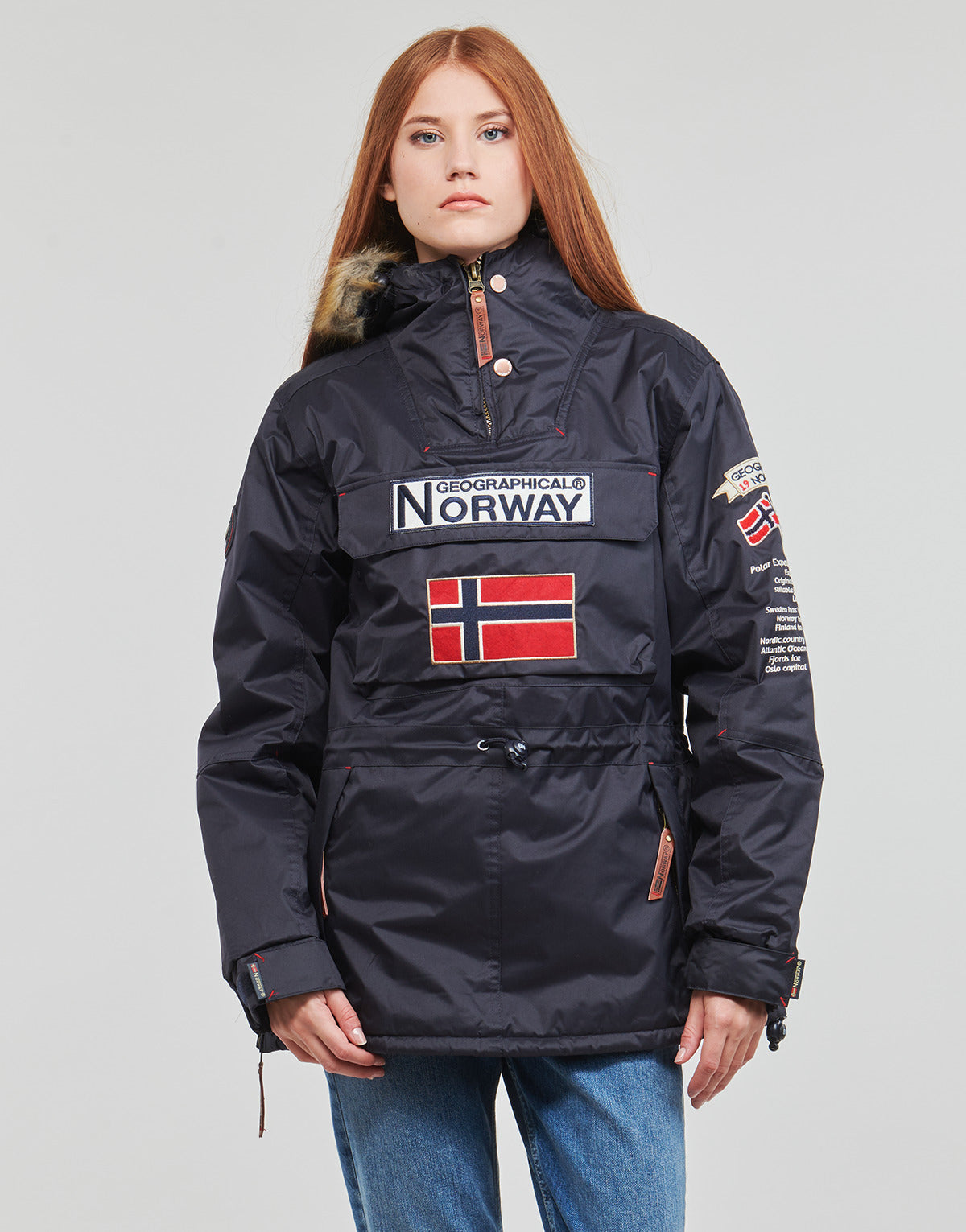 Parka Donna Geographical Norway  BOOMERA  Marine