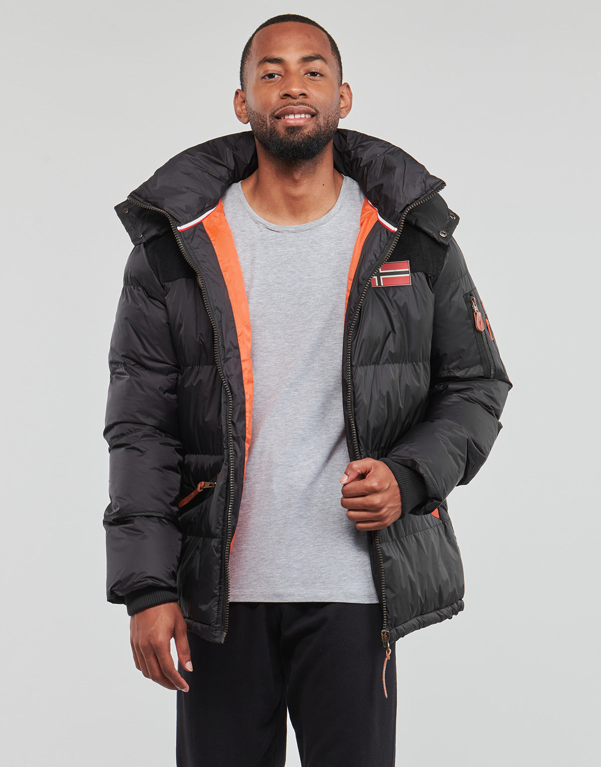 Piumino Uomo Geographical Norway  CELIAN  Nero