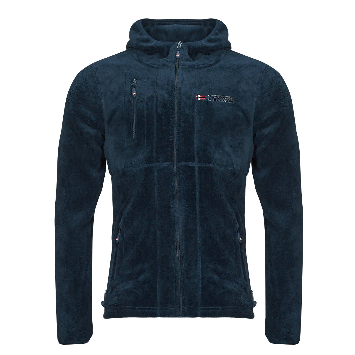 Felpa Uomo Geographical Norway  UPLOAD HOOD  Marine