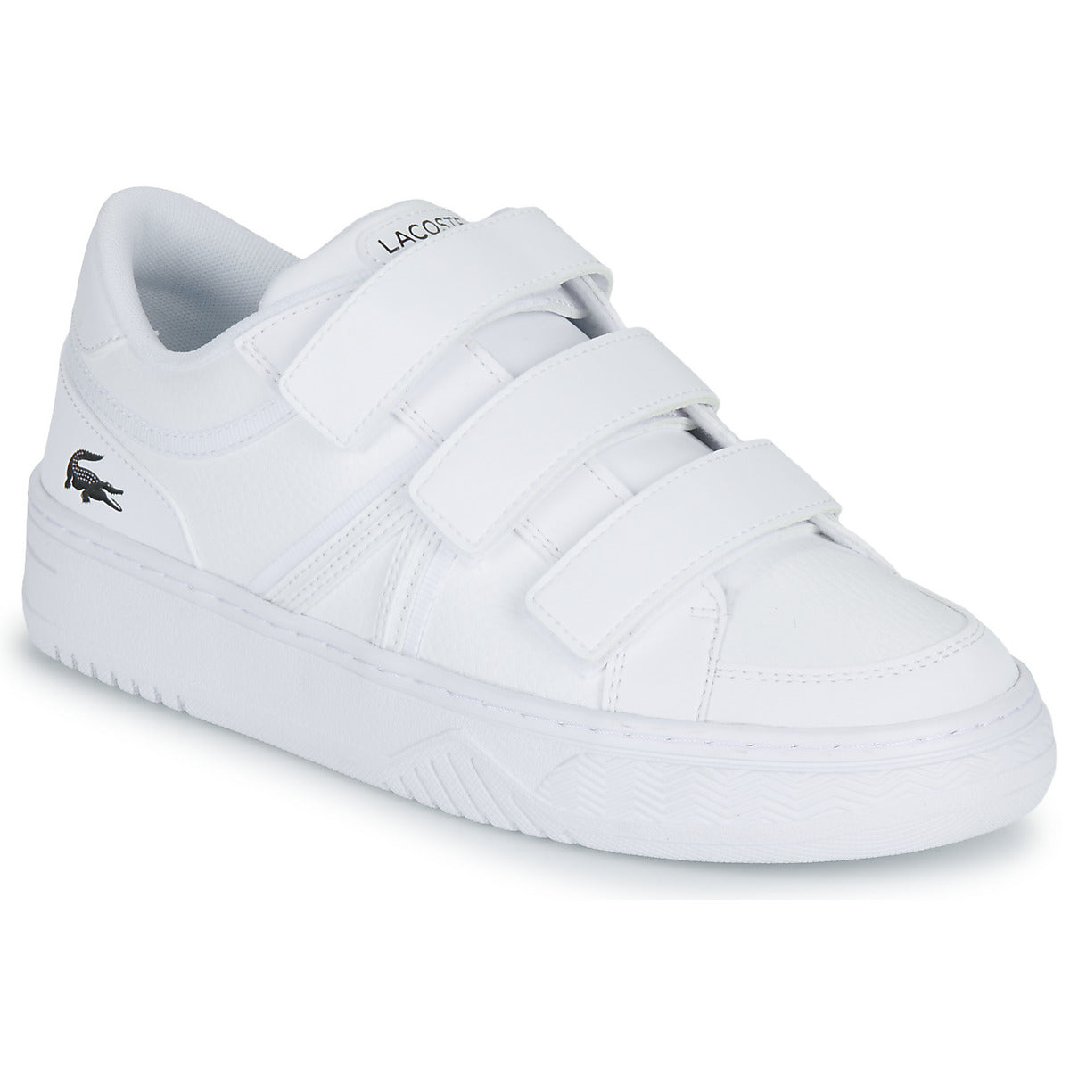 Scarpe bambini ragazzo Lacoste  L001  Bianco