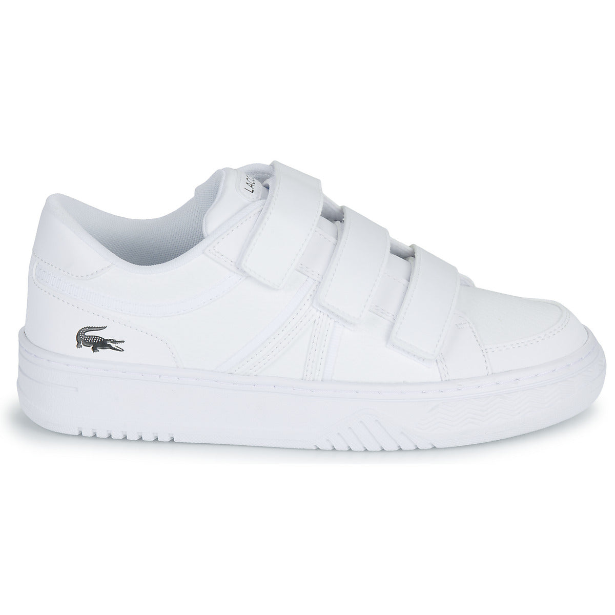 Scarpe bambini ragazzo Lacoste  L001  Bianco