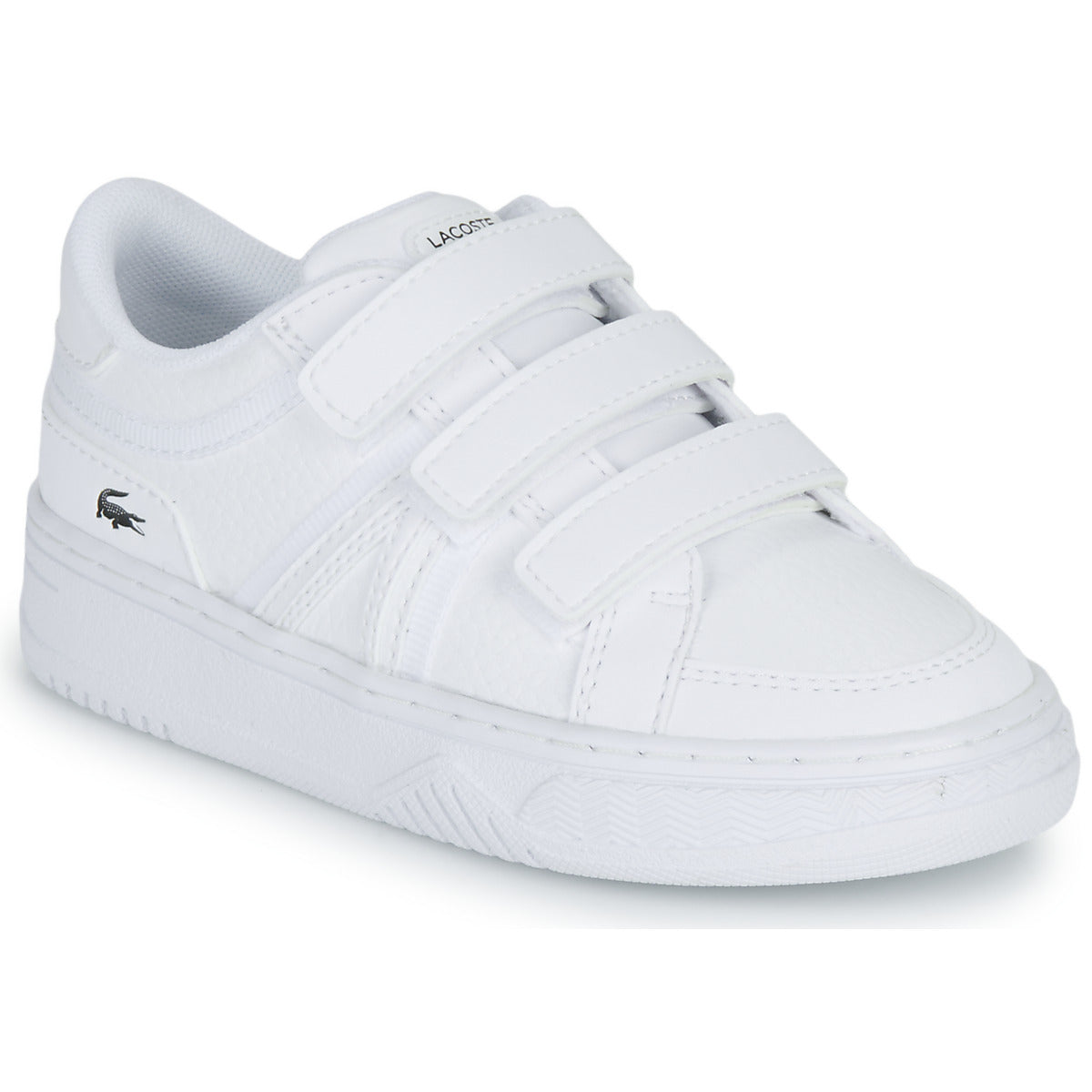 Scarpe bambini ragazzo Lacoste  L001  Bianco