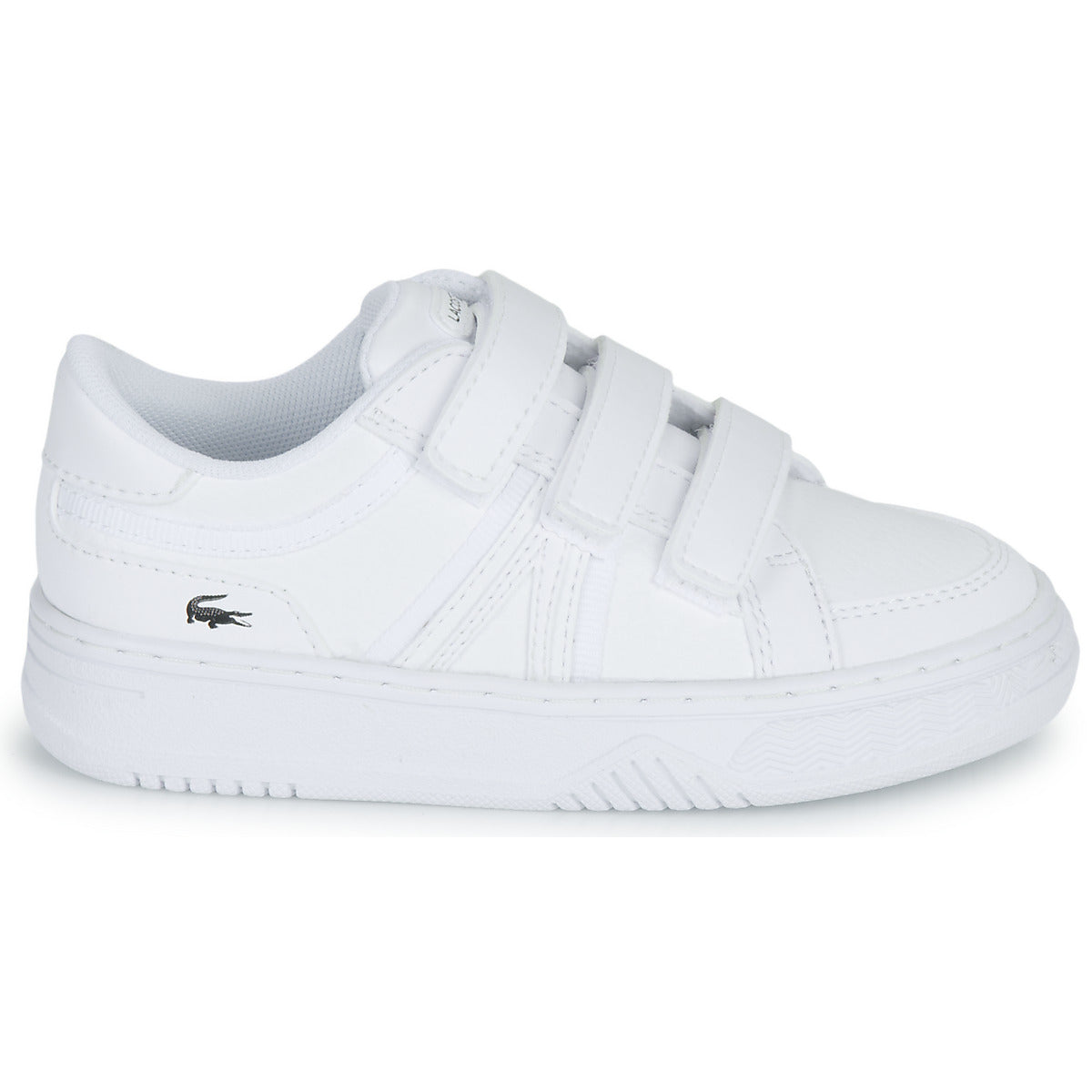 Scarpe bambini ragazzo Lacoste  L001  Bianco