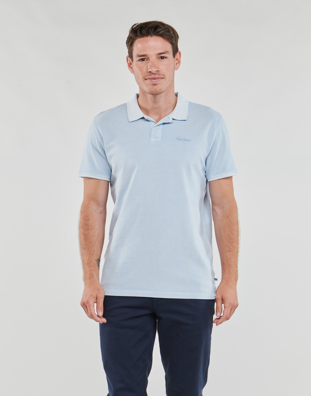 Polo Uomo Pepe jeans  OLIVER GD  Blu