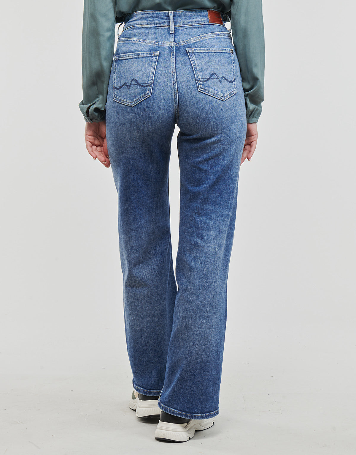 Jeans Flare Donna Pepe jeans  LEXA SKY HIGH  Blu