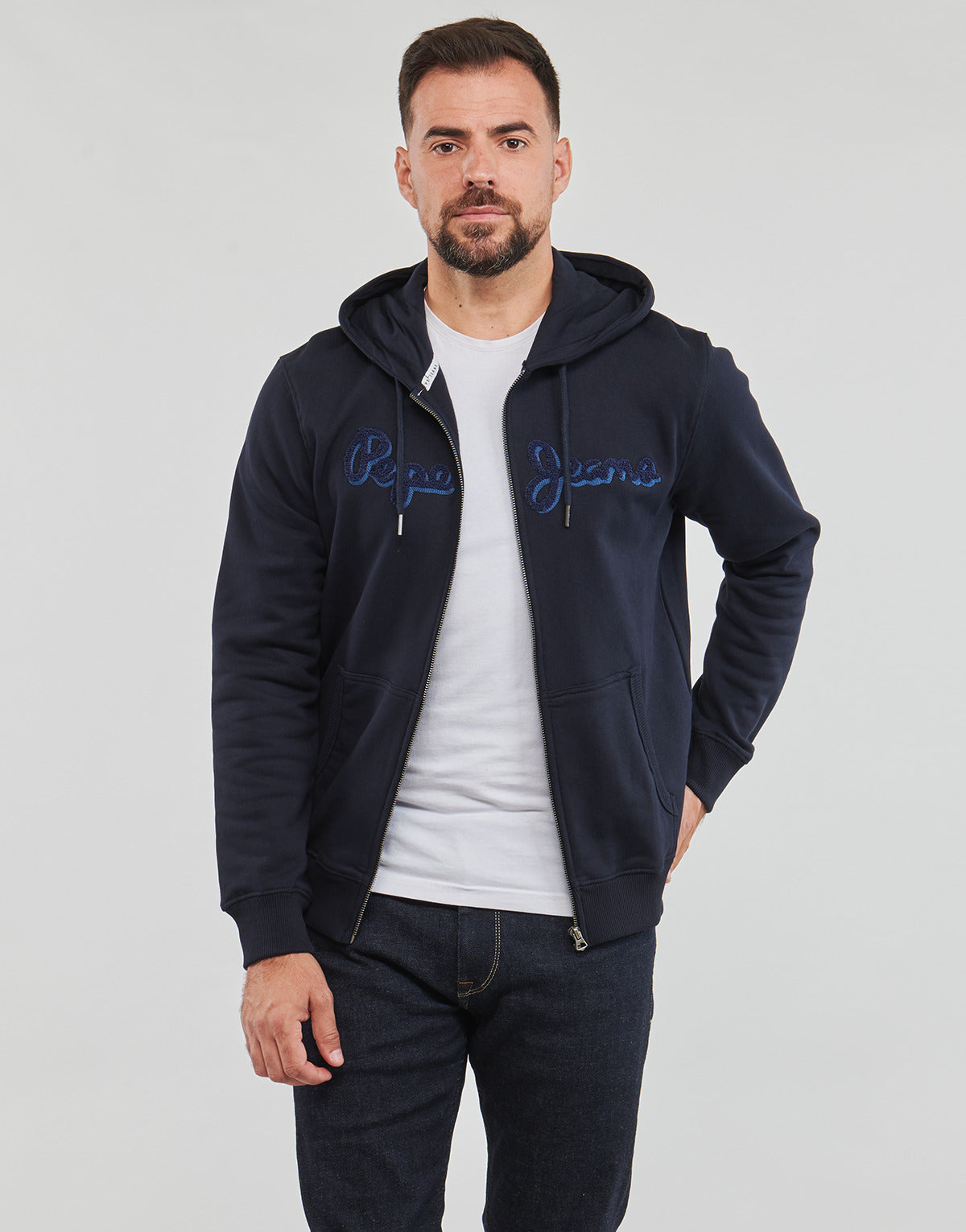 Felpa Uomo Pepe jeans  RYAN ZIP  Marine