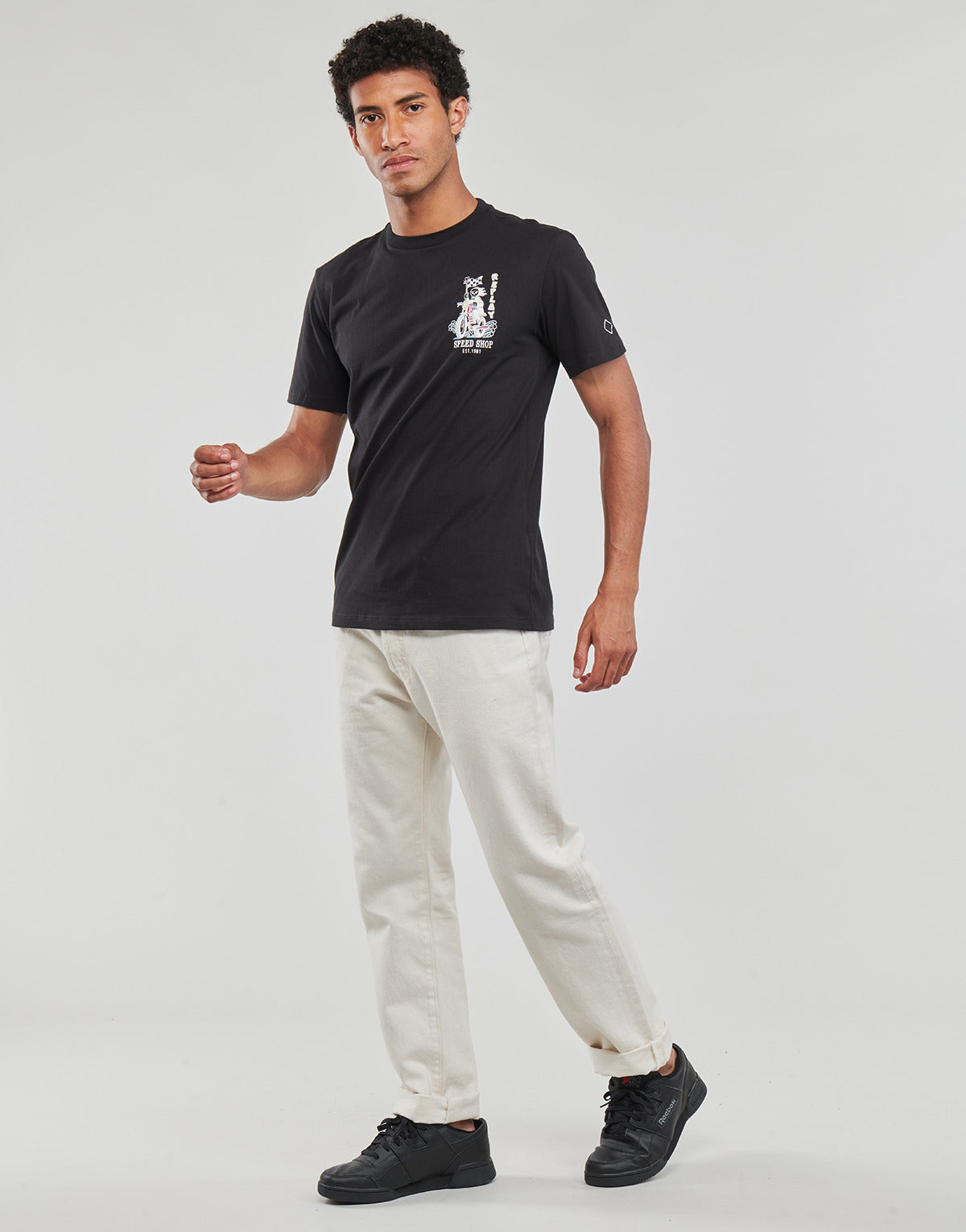 T-shirt Uomo Replay  M6676  Nero