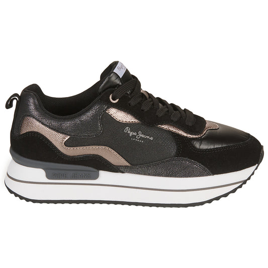 Sneakers basse Donna Pepe jeans  RUSPER NAS  Nero