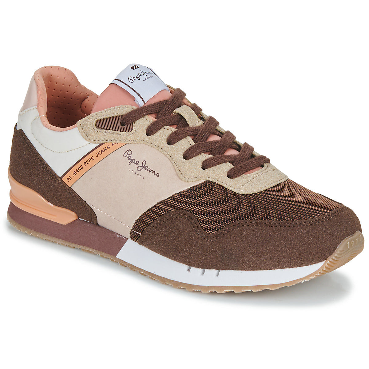 Sneakers basse Donna Pepe jeans  LONDON TAWNY W  Marrone