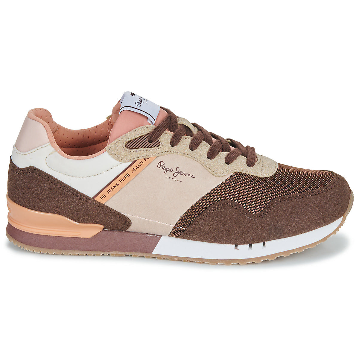 Sneakers basse Donna Pepe jeans  LONDON TAWNY W  Marrone