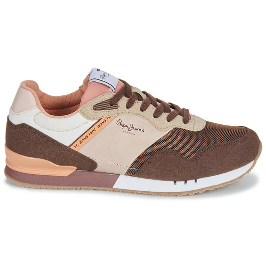 Sneakers basse Donna Pepe jeans  LONDON TAWNY W  Marrone