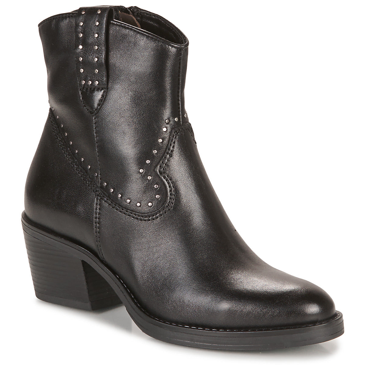 Stivaletti Donna Mjus  DENVER STUDS  Nero