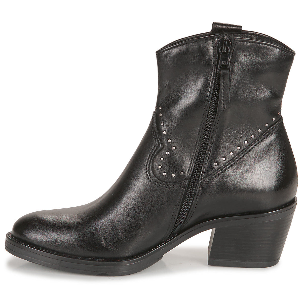 Stivaletti Donna Mjus  DENVER STUDS  Nero