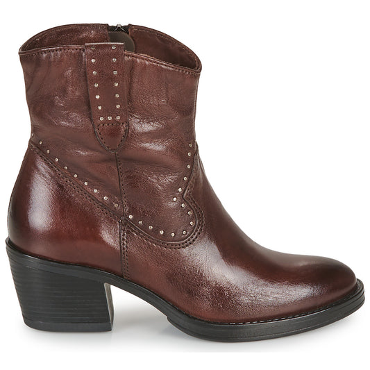 Stivaletti Donna Mjus  DENVER STUDS  Bordeaux