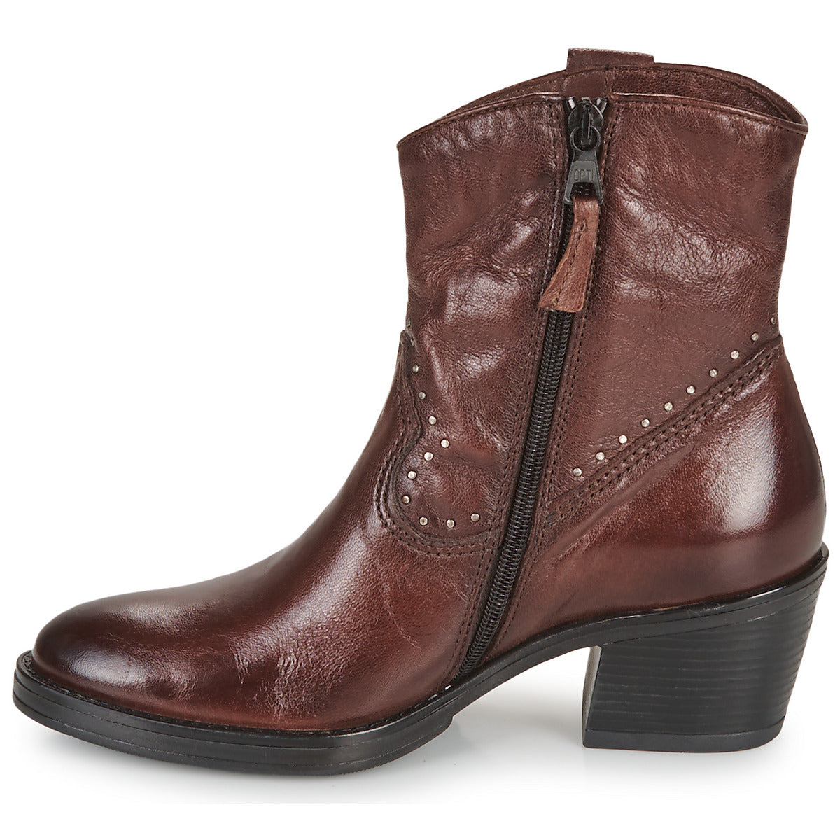 Stivaletti Donna Mjus  DENVER STUDS  Bordeaux