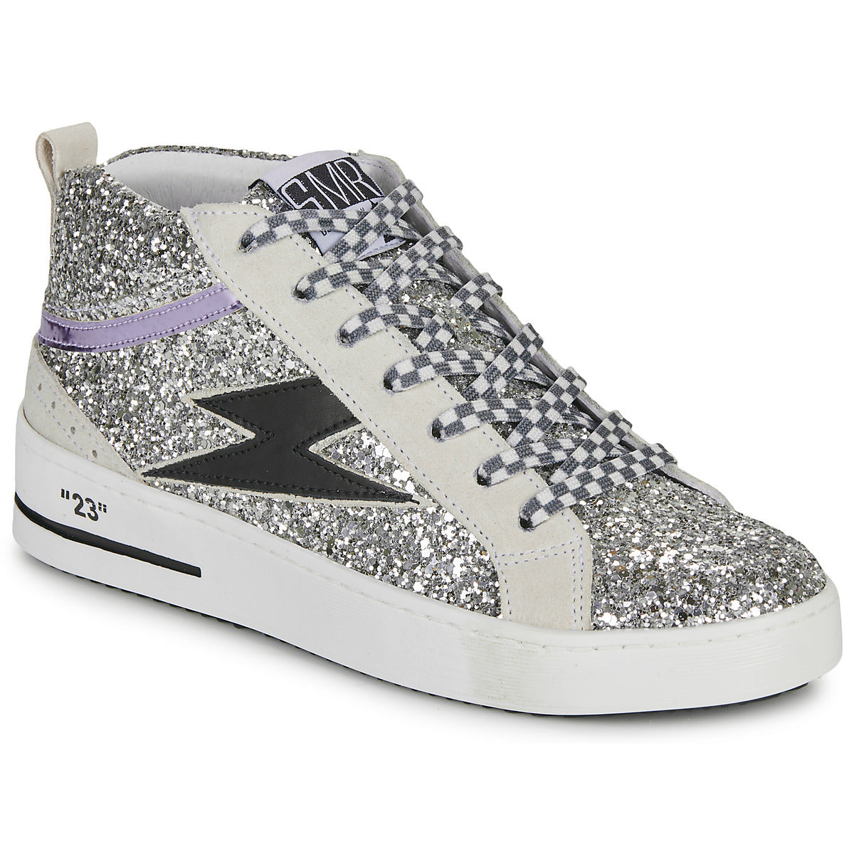 Sneakers alte Donna Semerdjian  GIBRA  Argento