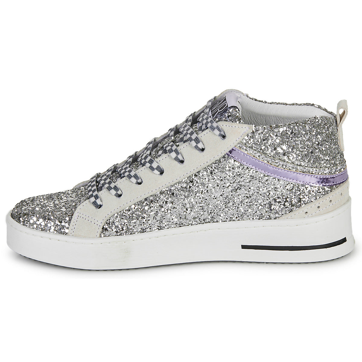 Sneakers alte Donna Semerdjian  GIBRA  Argento