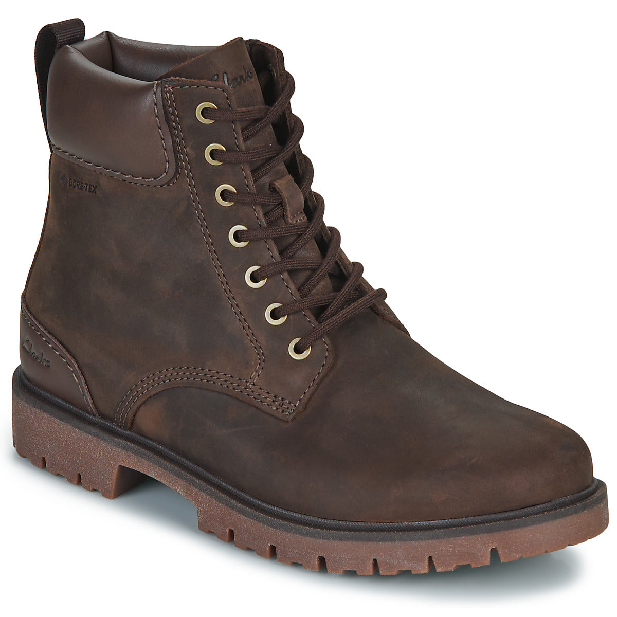 Stivaletti Uomo Clarks  ROSSDALE HI GTX  Marrone