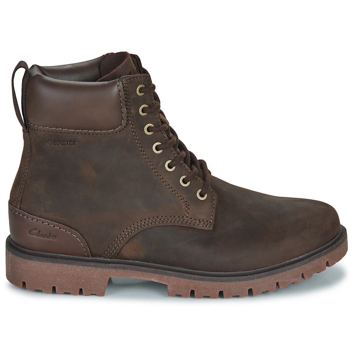 Stivaletti Uomo Clarks  ROSSDALE HI GTX  Marrone