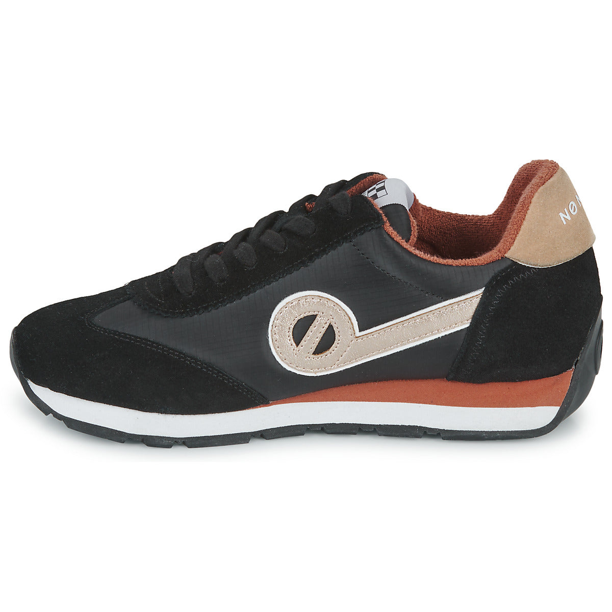 Sneakers basse Donna No Name  CITY RUN JOGGER  Nero