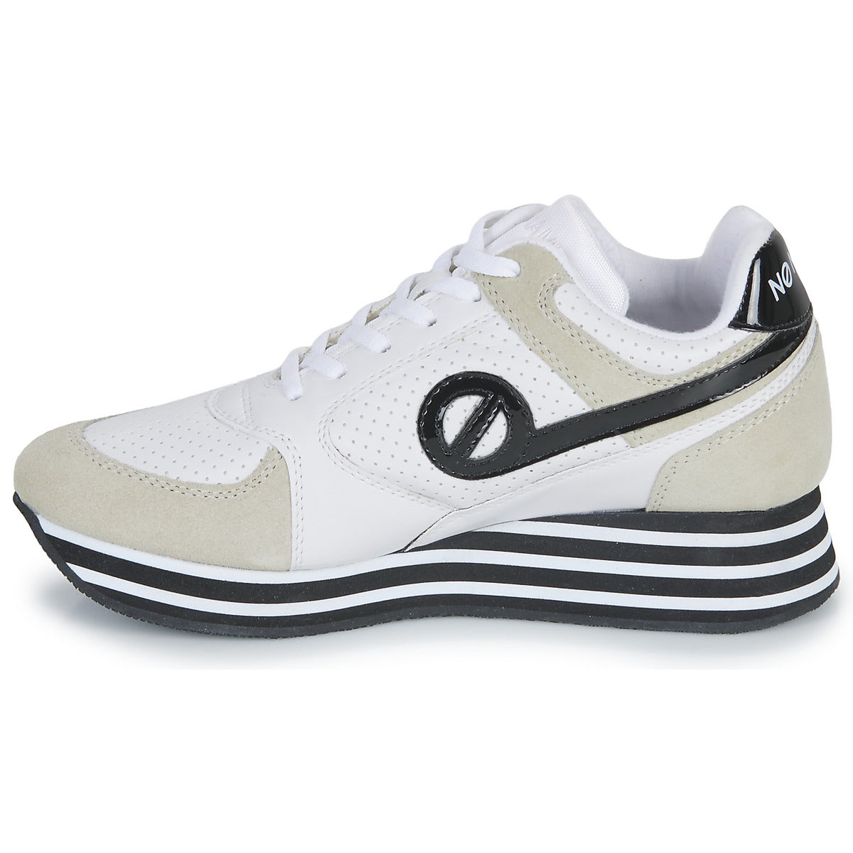 Sneakers basse Donna No Name  PARKO JOGGER  Bianco