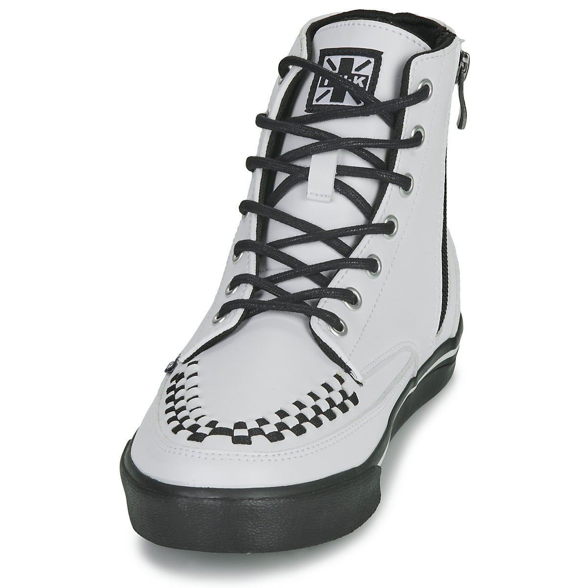 Sneakers alte Donna TUK  CREEPER SNEAKER HI  Bianco