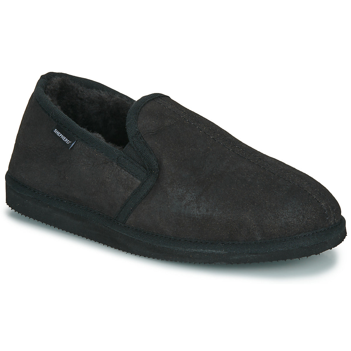 Pantofole Uomo Shepherd  BOSSE  Nero