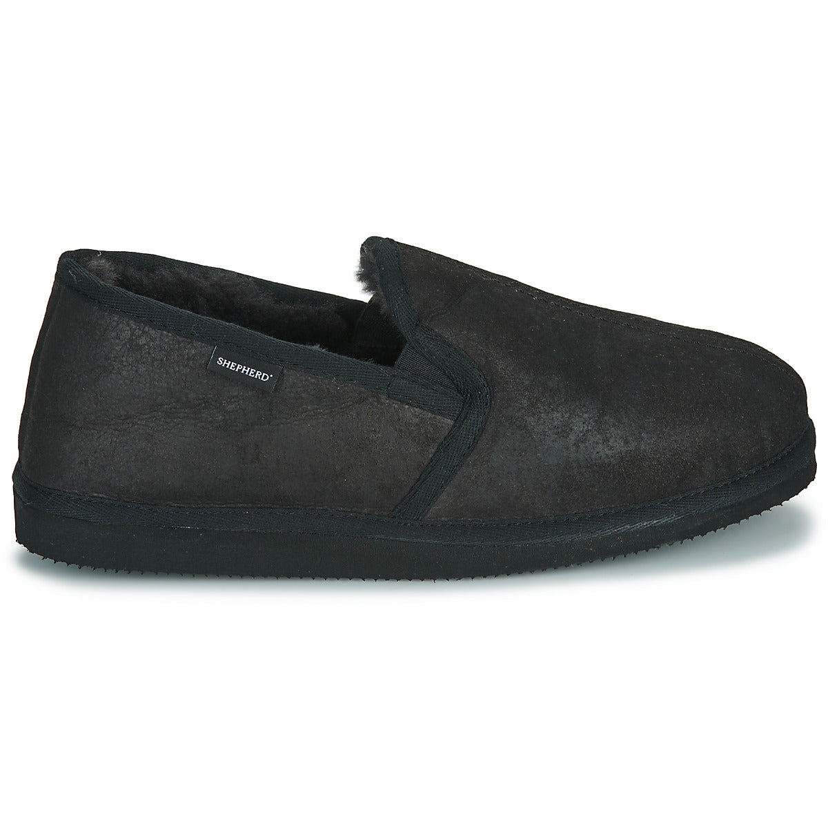 Pantofole Uomo Shepherd  BOSSE  Nero