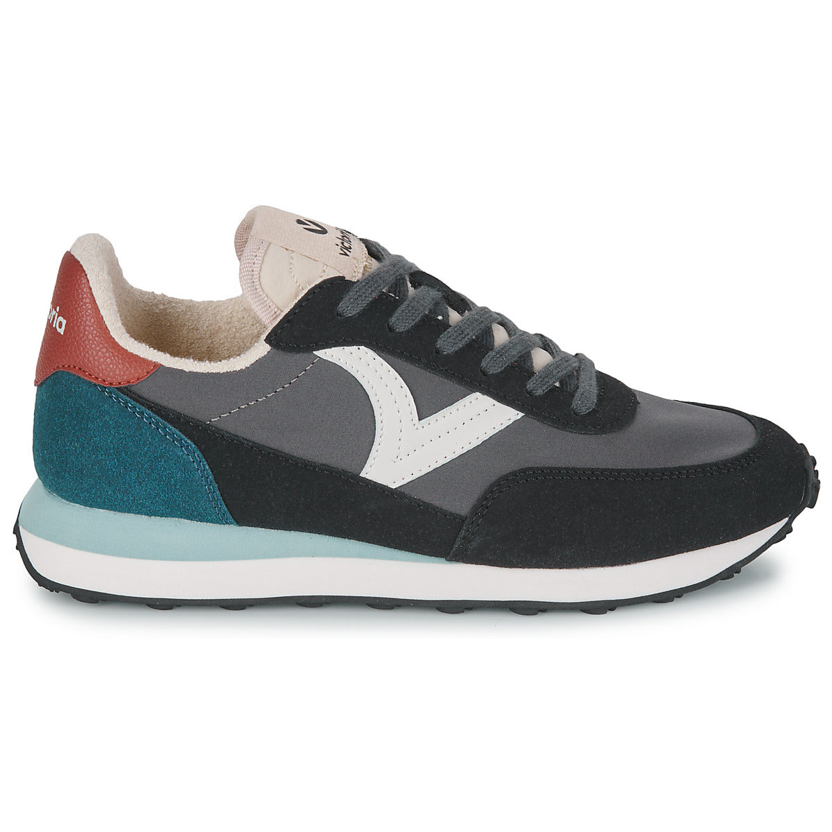 Sneakers basse Donna Victoria  1138112NEGRO  Multicolore