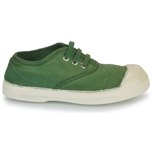 Scarpe bambini ragazzo Bensimon  TENNIS LACET  Verde