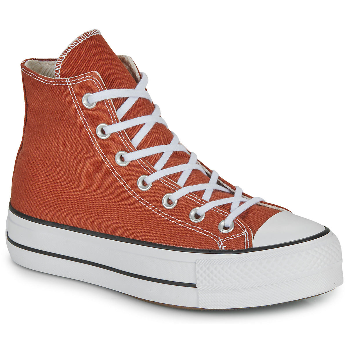 Sneakers alte Donna Converse  CHUCK TAYLOR ALL STAR LIFT PLATFORM SEASONAL COLOR  Rosso