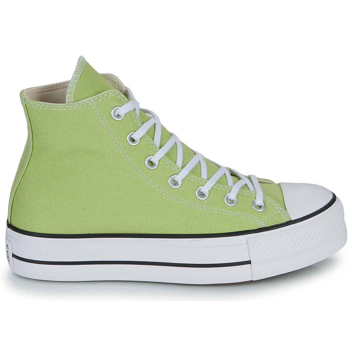 Sneakers alte Donna Converse  CHUCK TAYLOR ALL STAR LIFT PLATFORM SEASONAL COLOR  Verde