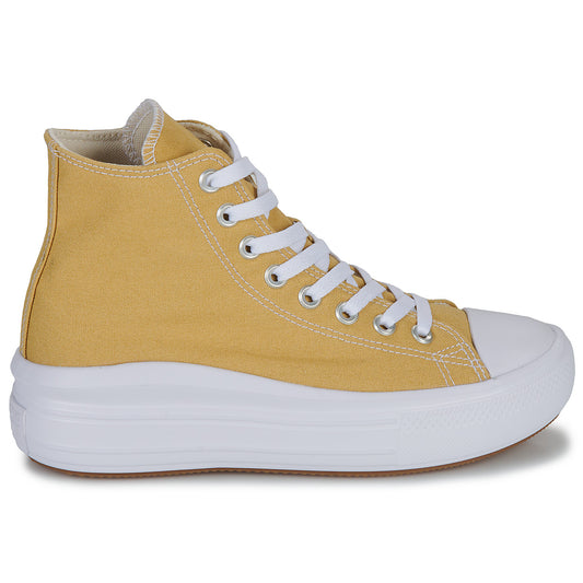 Sneakers alte Donna Converse  CHUCK TAYLOR ALL STAR MOVE PLATFORM SEASONAL COLOR  Giallo