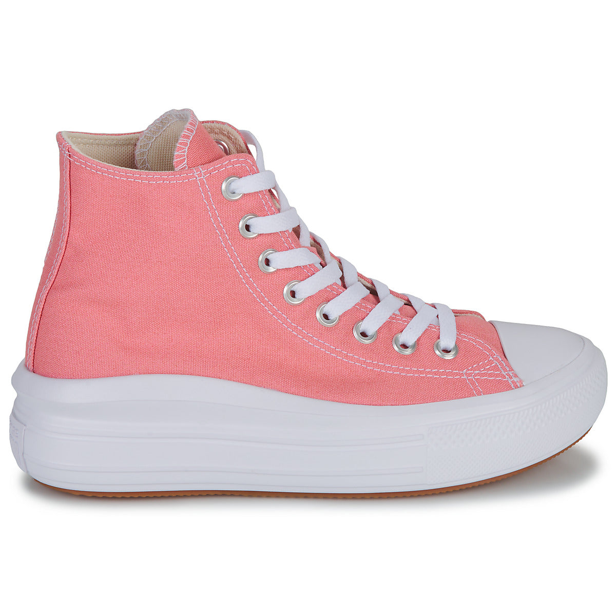 Sneakers alte Donna Converse  CHUCK TAYLOR ALL STAR MOVE PLATFORM SEASONAL COLOR  Rosa