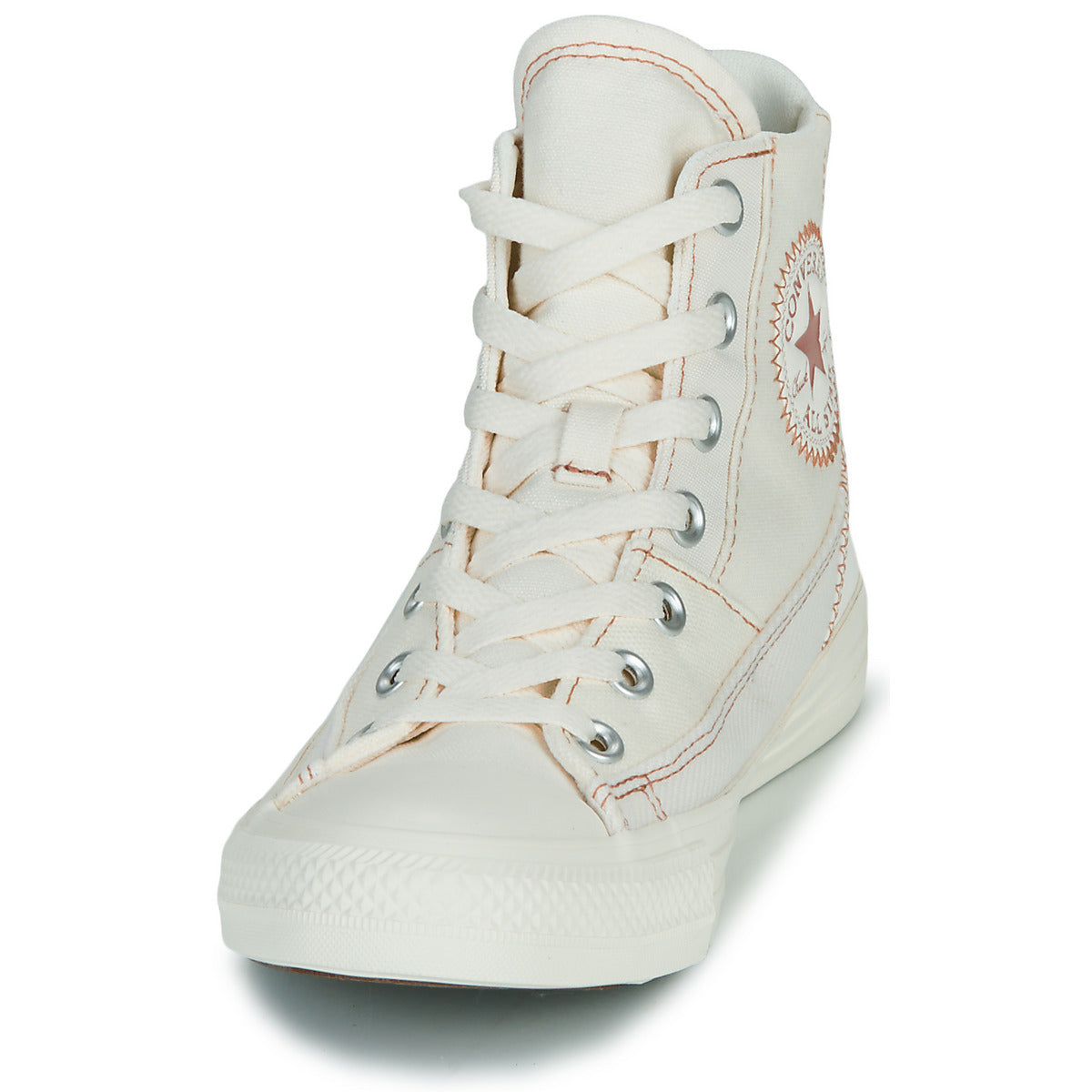 Sneakers alte Donna Converse  CHUCK TAYLOR ALL STAR PATCHWORK  Bianco