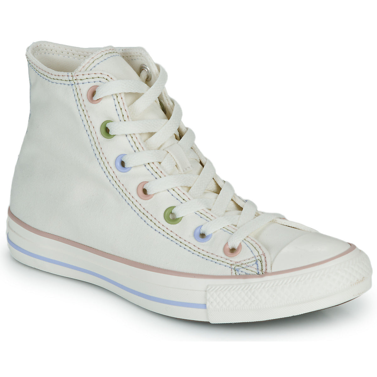 Sneakers alte Donna Converse  CHUCK TAYLOR ALL STAR MIXED MATERIAL  Beige