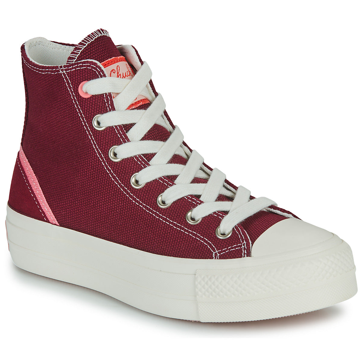 Sneakers alte Donna Converse  CHUCK TAYLOR ALL STAR LIFT  Bordeaux