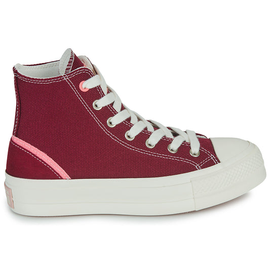 Sneakers alte Donna Converse  CHUCK TAYLOR ALL STAR LIFT  Bordeaux