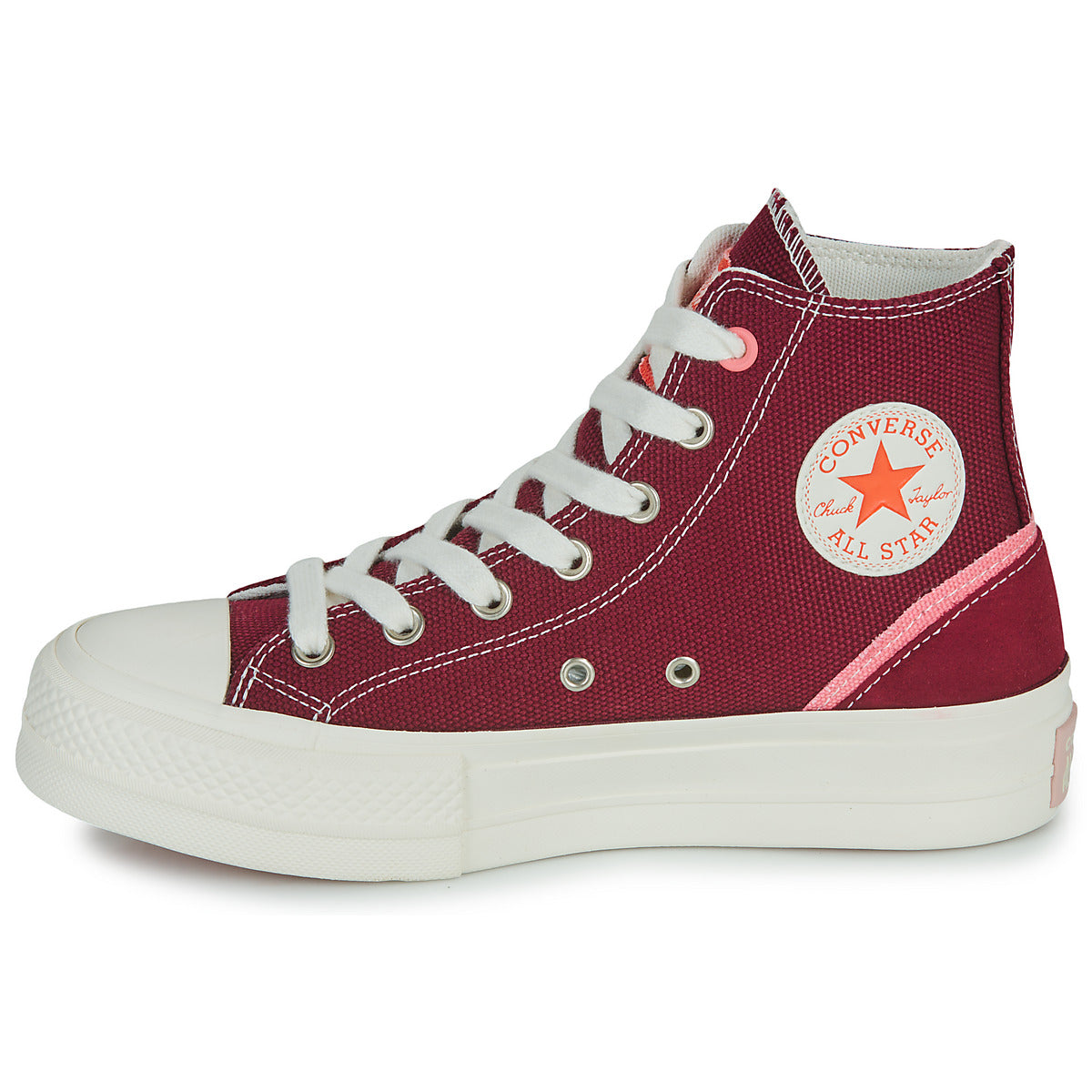 Sneakers alte Donna Converse  CHUCK TAYLOR ALL STAR LIFT  Bordeaux