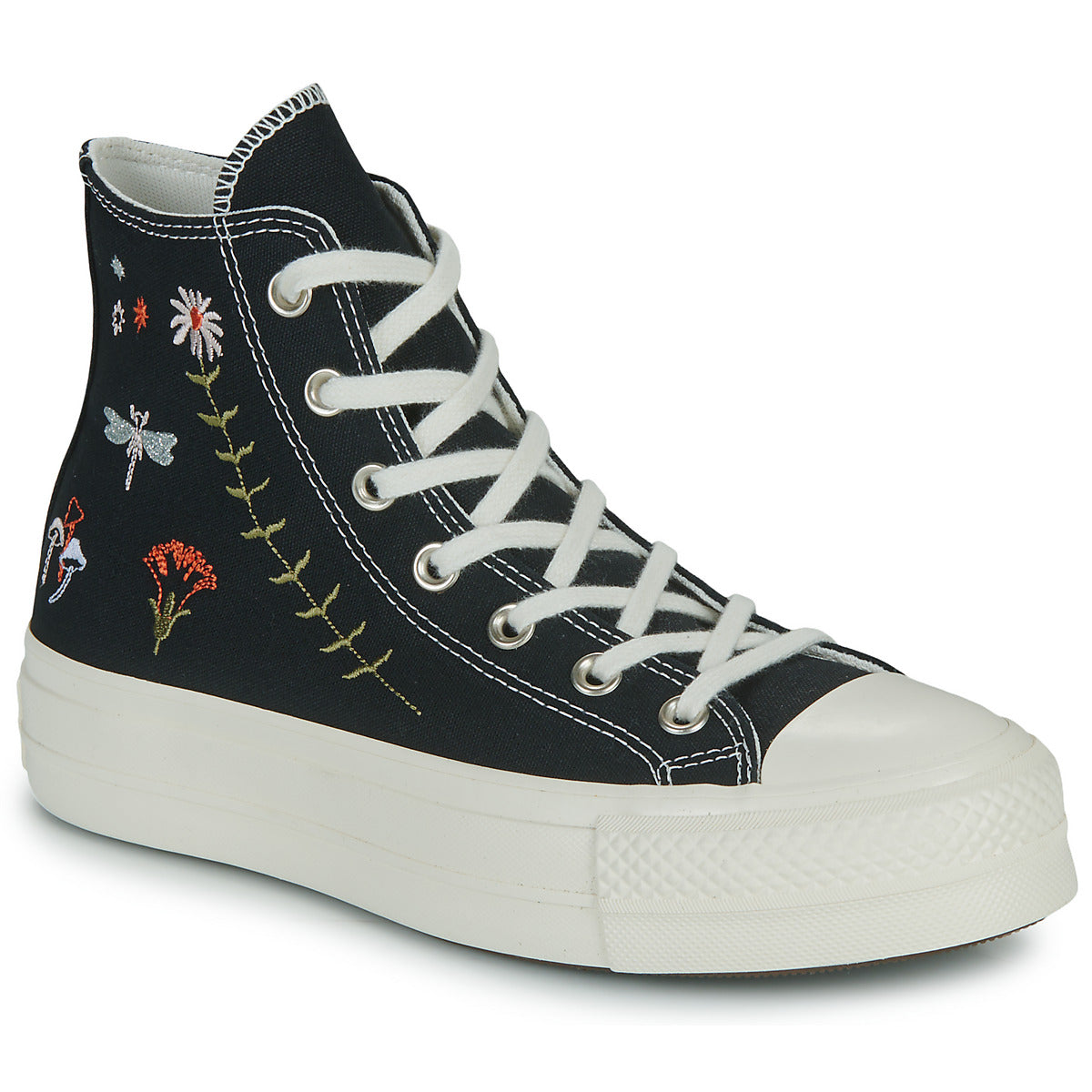 Sneakers alte Donna Converse  CHUCK TAYLOR ALL STAR LIFT  Nero