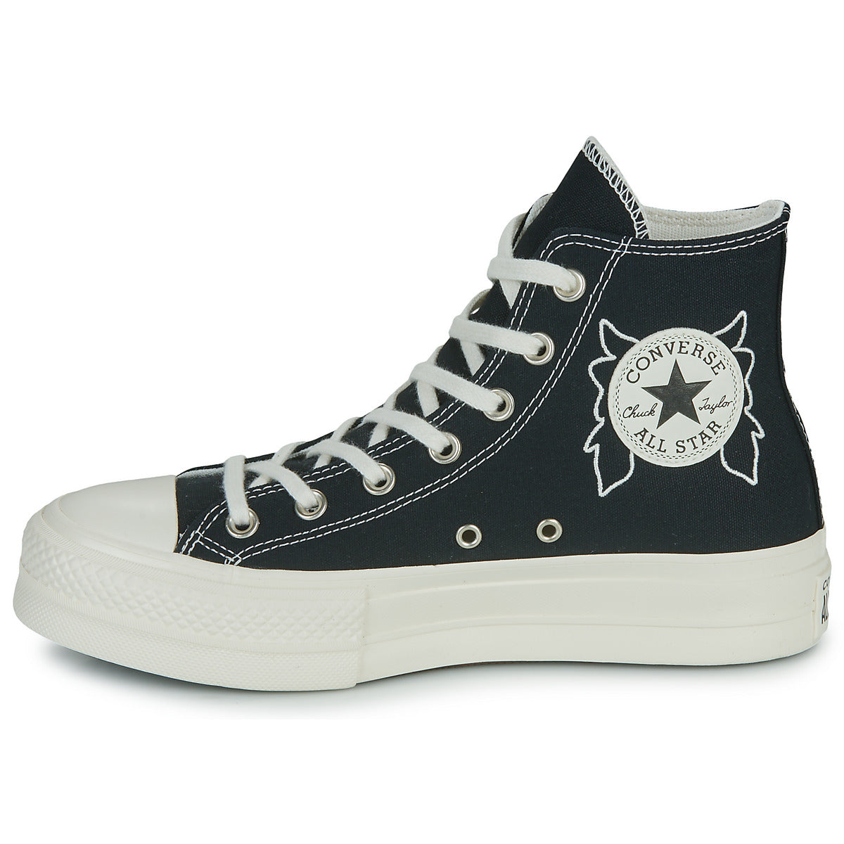 Sneakers alte Donna Converse  CHUCK TAYLOR ALL STAR LIFT  Nero