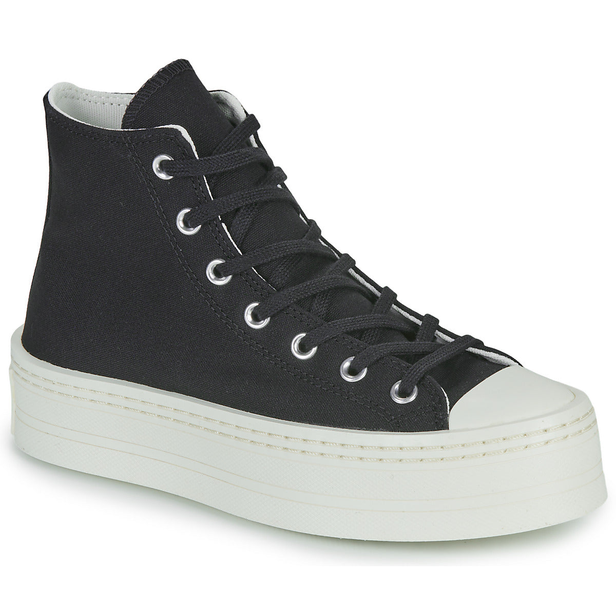 Sneakers alte Donna Converse  CHUCK TAYLOR ALL STAR MODERN LIFT PLATFORM CANVAS  Nero