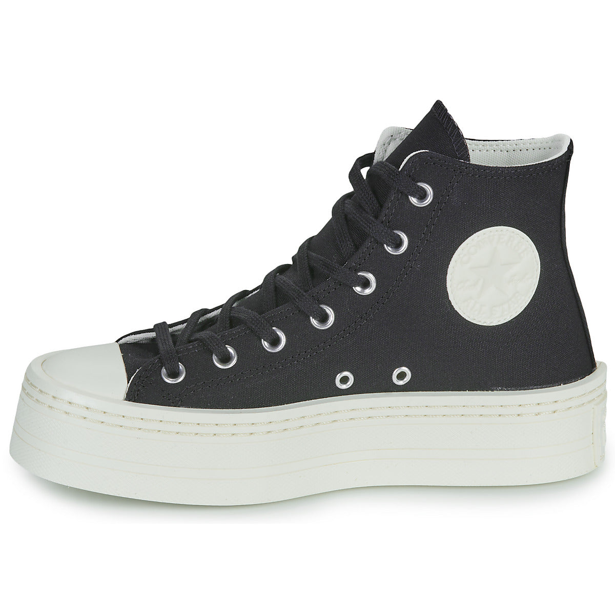 Sneakers alte Donna Converse  CHUCK TAYLOR ALL STAR MODERN LIFT PLATFORM CANVAS  Nero