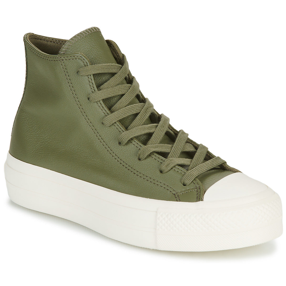 Sneakers alte Donna Converse  CHUCK TAYLOR ALL STAR LIFT  Kaki